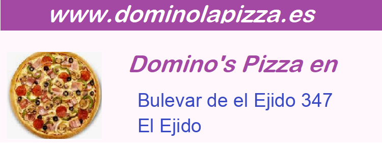 Dominos Pizza Bulevar de el Ejido 347, El Ejido